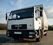 Driver in Lorry